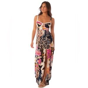 MAAJI Patchwork Rose Evangeline Maxi Dress